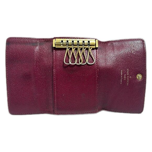 Auth LOUIS VUITTON Multicles 6 M60701 Fuchsia Monogram CT2188 Key Case - Picture 7 of 9